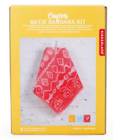 Crafters Batik Bandana Kit