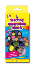 Stackable Watercolour Wheels
