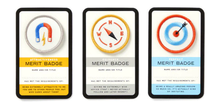 Merit Badges (For Life) Set