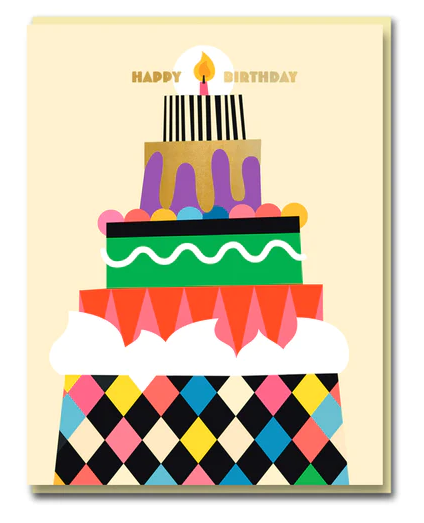 Cake Tower Card