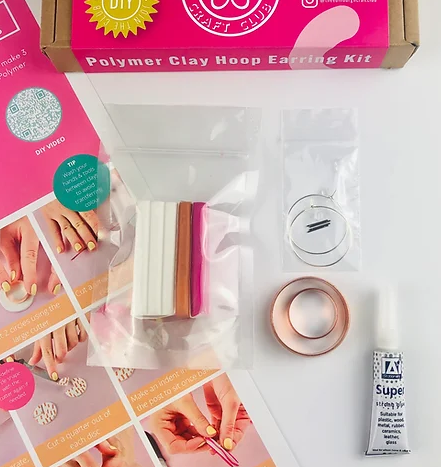 Polymer Clay Hoop Earrings Kit — Fred Aldous