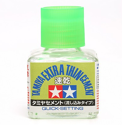 TAMIYA Colla Istantanea CA Cement Gel - Foto 3