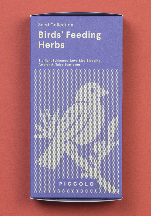 Birds' Feeding Herbs Seed Collection