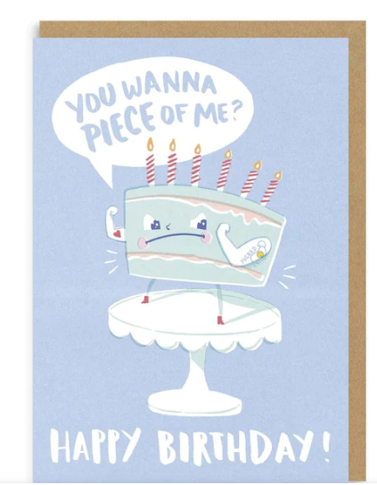 You Wanna Piece of Me? Card