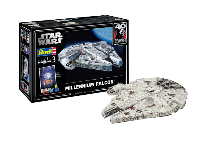 Revell 1/72 Star Wars Millennium Falcon Gift Set