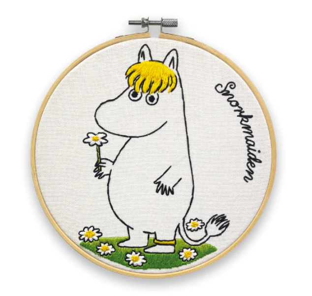 Snorkmaiden Daisy Picking Embroidery Kit