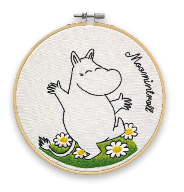 Moomintroll Dancing Embroidery Kit