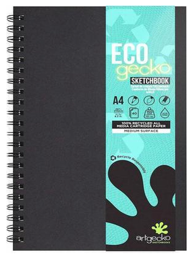 Eco Gecko Sketchbook A4 Portrait