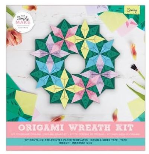 Simply Make Origami Wreath Kit