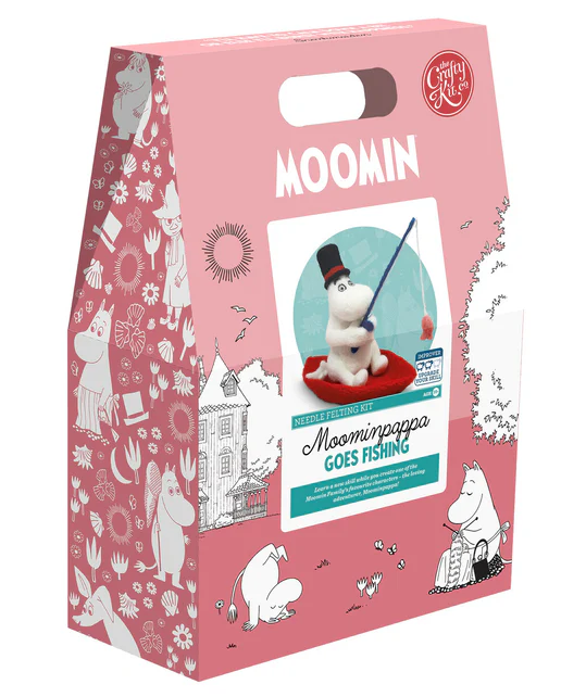 Moominpappa Goes Fishing Needle Felting Kit