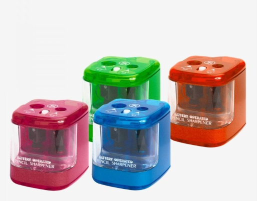 Jakar Double Hole Battery Operated Pencil Sharpener