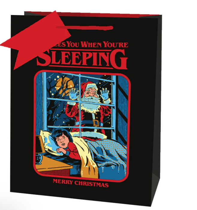 He Sees You When You're Sleeping Gift Bag
