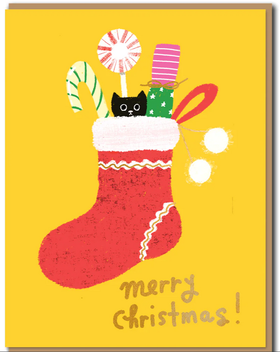 Merry Stocking Card
