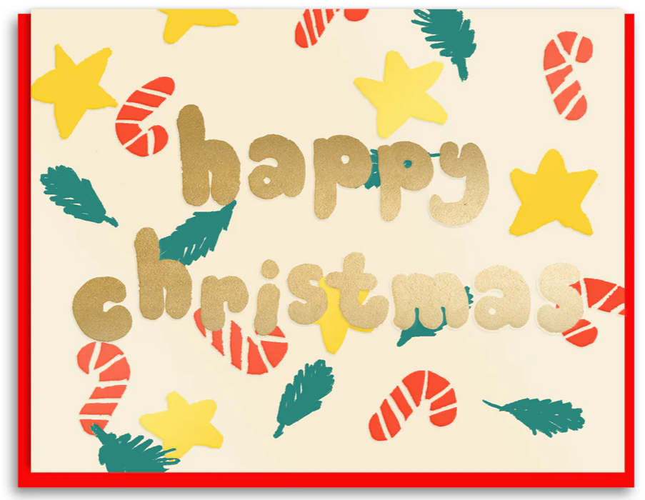 Joyful Christmas Candy Card