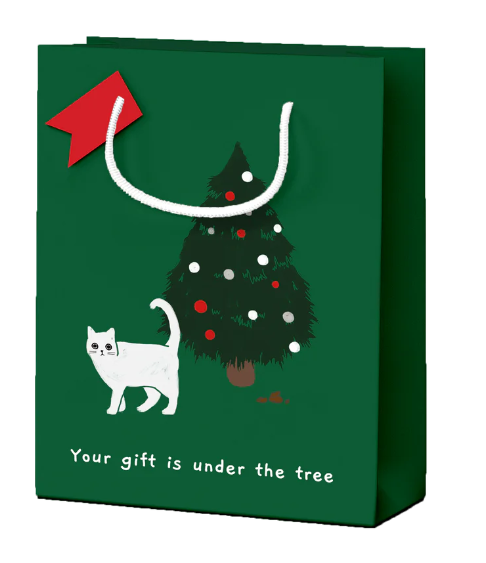 Gift Is Under The Tree Gift Bag