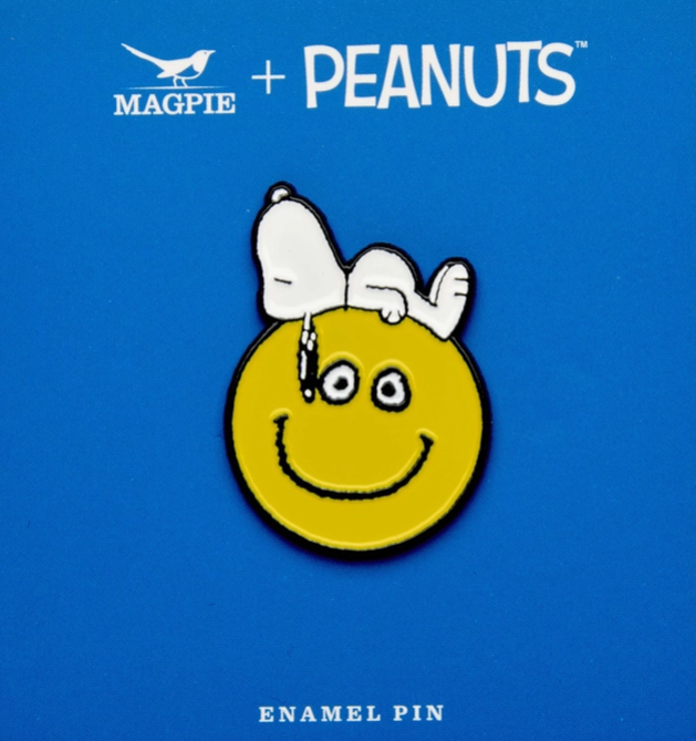 Peanuts Good Vibes Pin - Nice Day