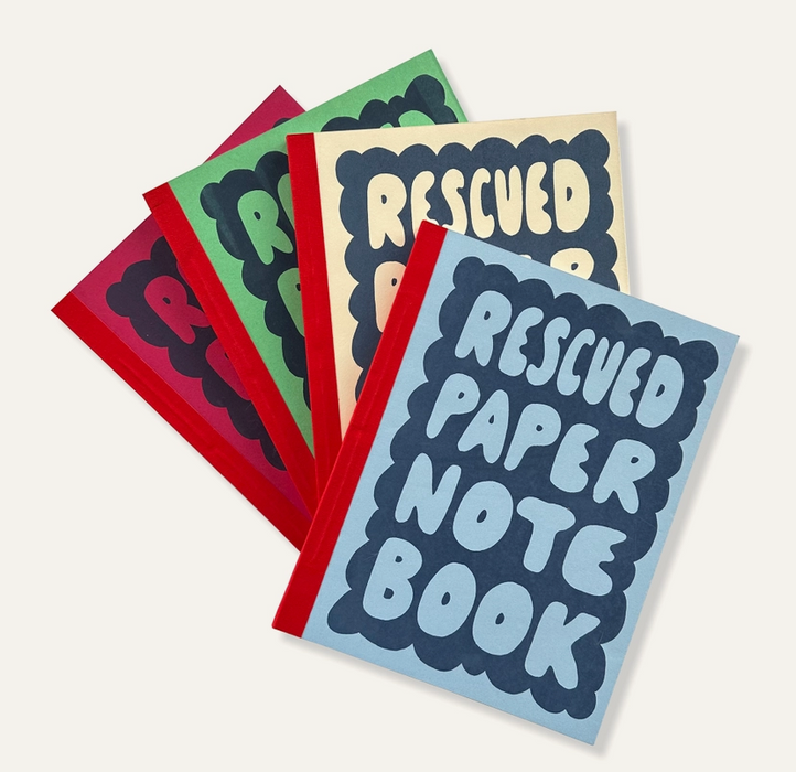 Large Rescued Paper Notebook (Assorted Colours)