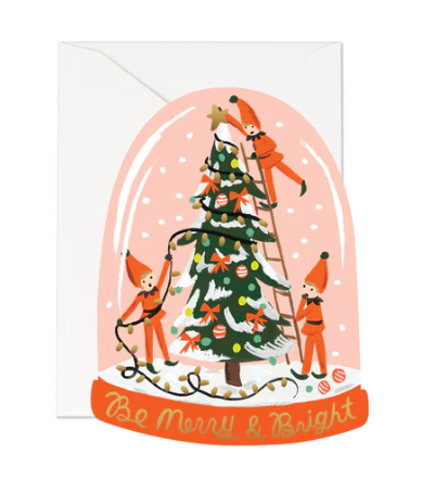 Merry Elves Christmas Card