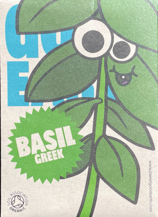 Organic Seeds: Basil Greek