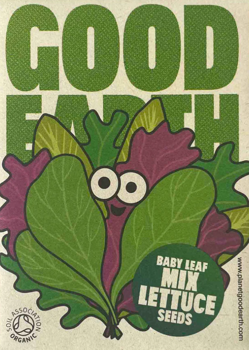 Organic Seeds: Baby Leaf Mix Lettuce