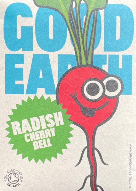 Organic Seeds: Radish Cherry Bell