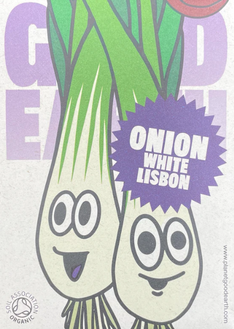 Organic Seeds: Onion White Lisbon