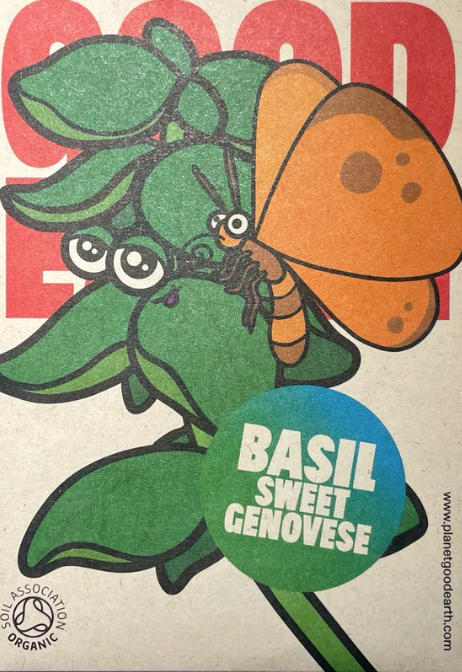 Organic Seeds: Basil Sweet Genovese