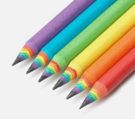 Legami Happiness For Every Day Set Of 6 HB Graphite Pencils