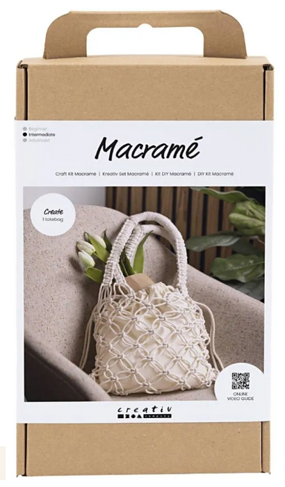 Creative Macrame Tote Bag Kit