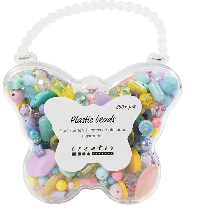 Creativ Plastic Beads 250pc