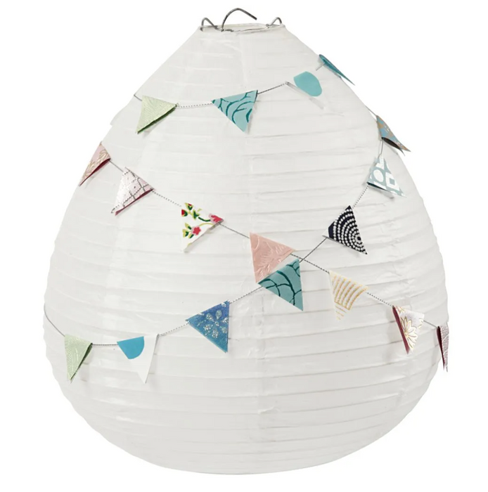 Rice Paper Lamp: Raindrop