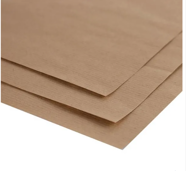 A3 Brown Ribbed Kraft Paper - 10 Sheet Pack