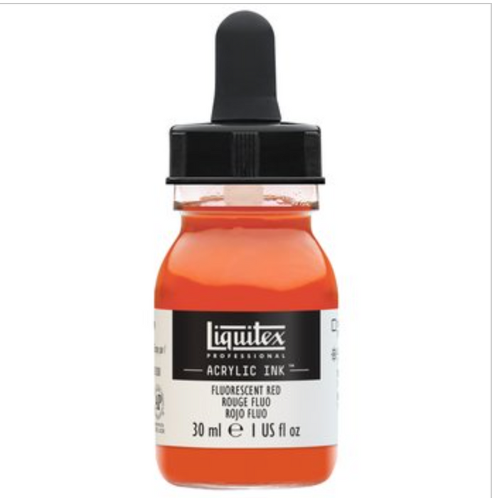 Liquitex Ink Flourescent Red