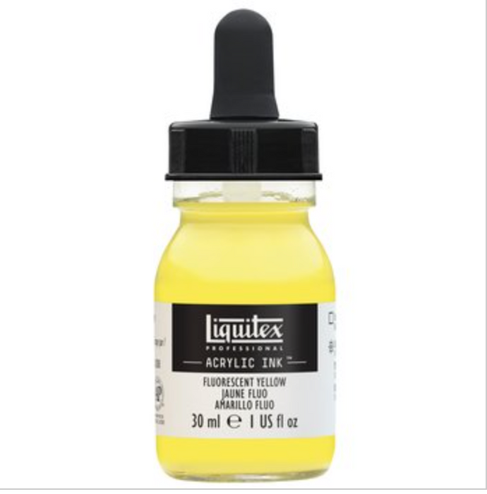 Liquitex Ink Flourescent Yellow