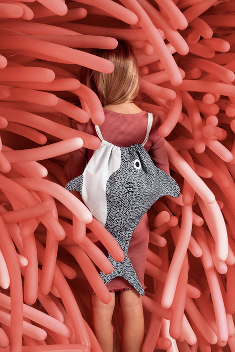 Don Fisher Shark Kids Backpack - Blue