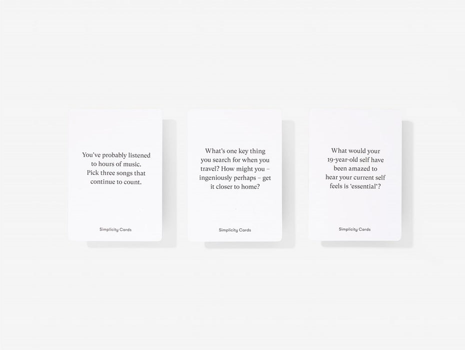 Simplicity Cards