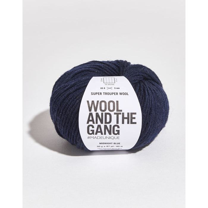 midnight blue wool
