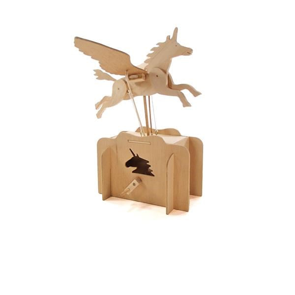 Flying Unicorn Wooden Set