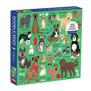 Doodle Dogs 500pc Puzzle