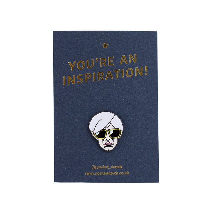 Artist Enamel Pin - Pop Artist
