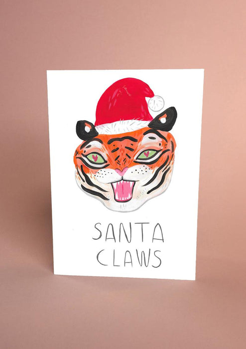 Santa Claws Card