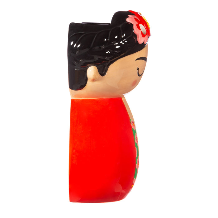 Frida Wall Mounted Planter Red