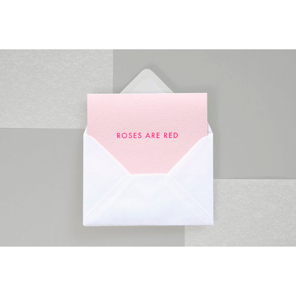 Neon Foil Blocked Card