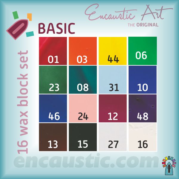 Encaustic Art - Basic Selection of Wax Blocks