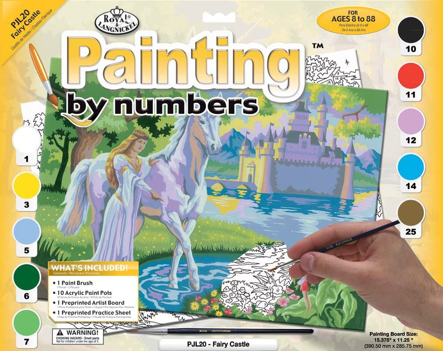 Paint By Numbers Junior Large Fairy Castle