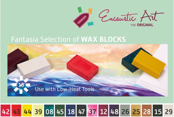 Encaustic Art - Fantasia Selection of Wax Blocks