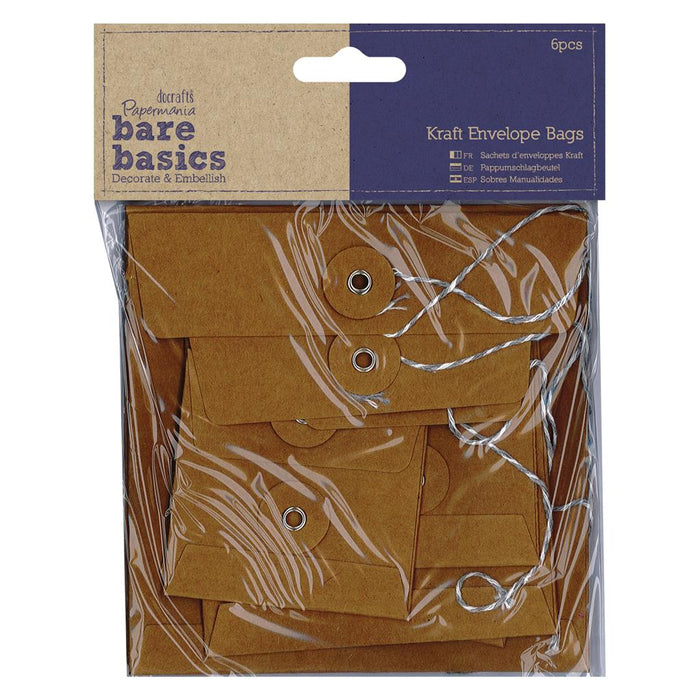 Kraft Envelope Bags (6pcs)