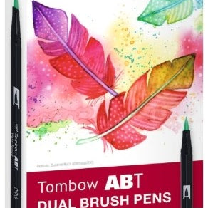Tombow Dual Brush Pen 6 Set (New Packaging)