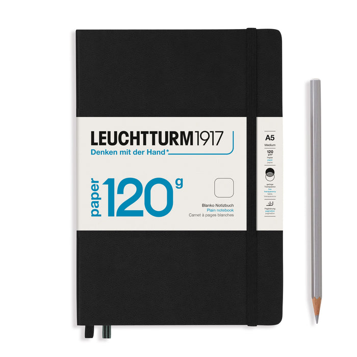 Leuchtturm 120G Notebook Medium A5 Plain