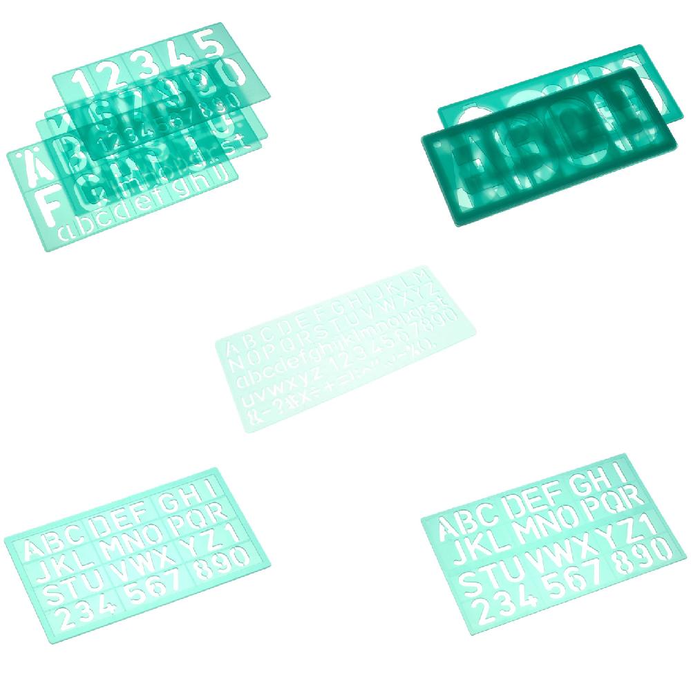 Linex Standard Lettering Stencil — Fred Aldous